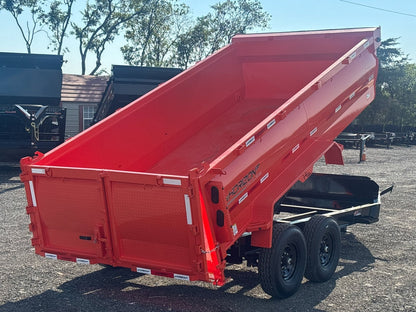 Horizon HZ7 Bumper Pull Dump Trailer