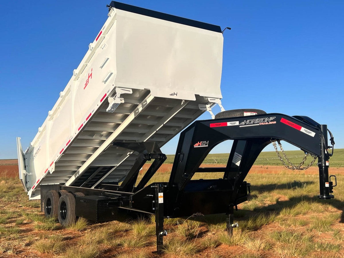 Horizon HZH Gooseneck Heavy Duty Dump Trailer