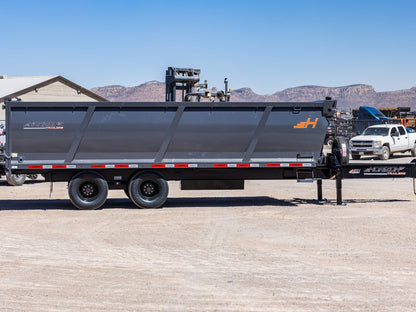 Horizon HZH Pintle Hitch Heavy Duty Dump Trailer