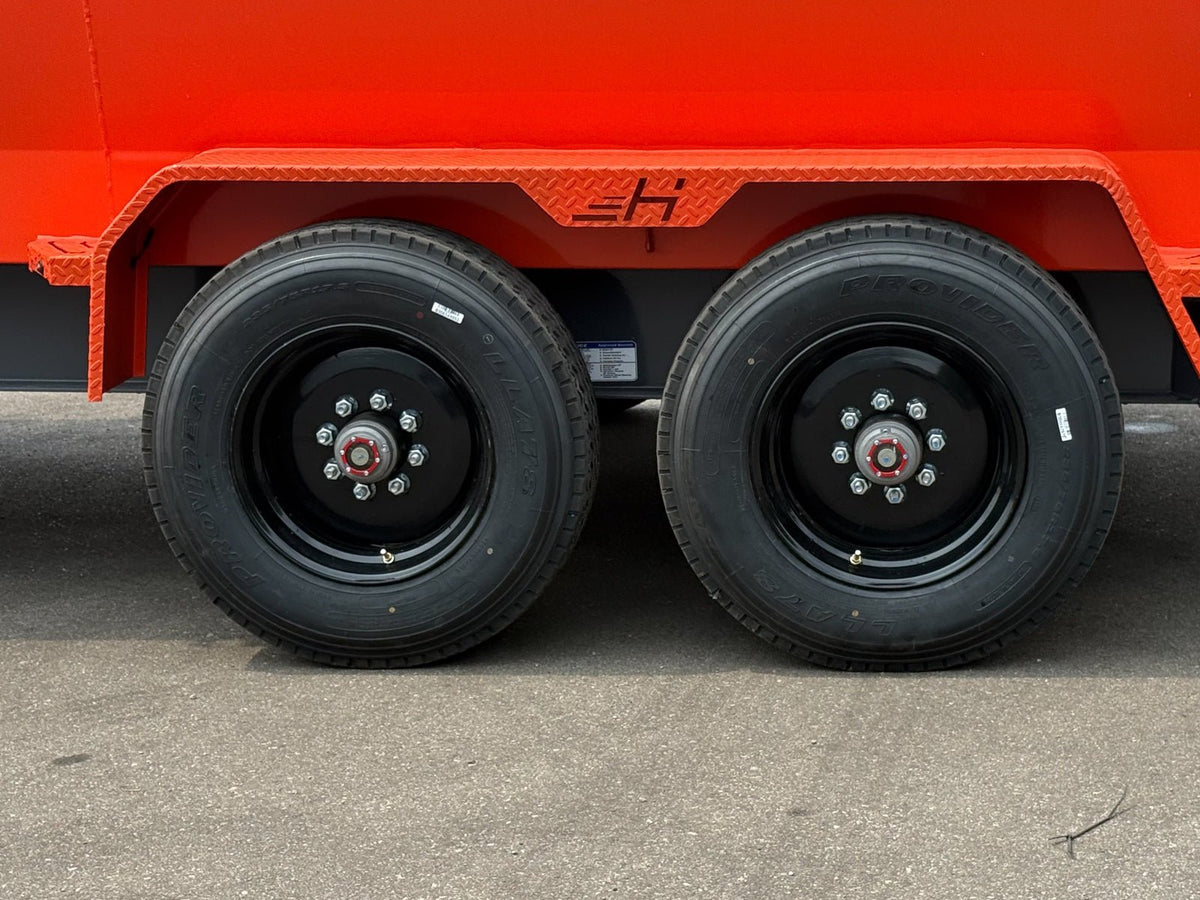 Horizon HZX Bumper Pull 10K Axle Dump Trailer