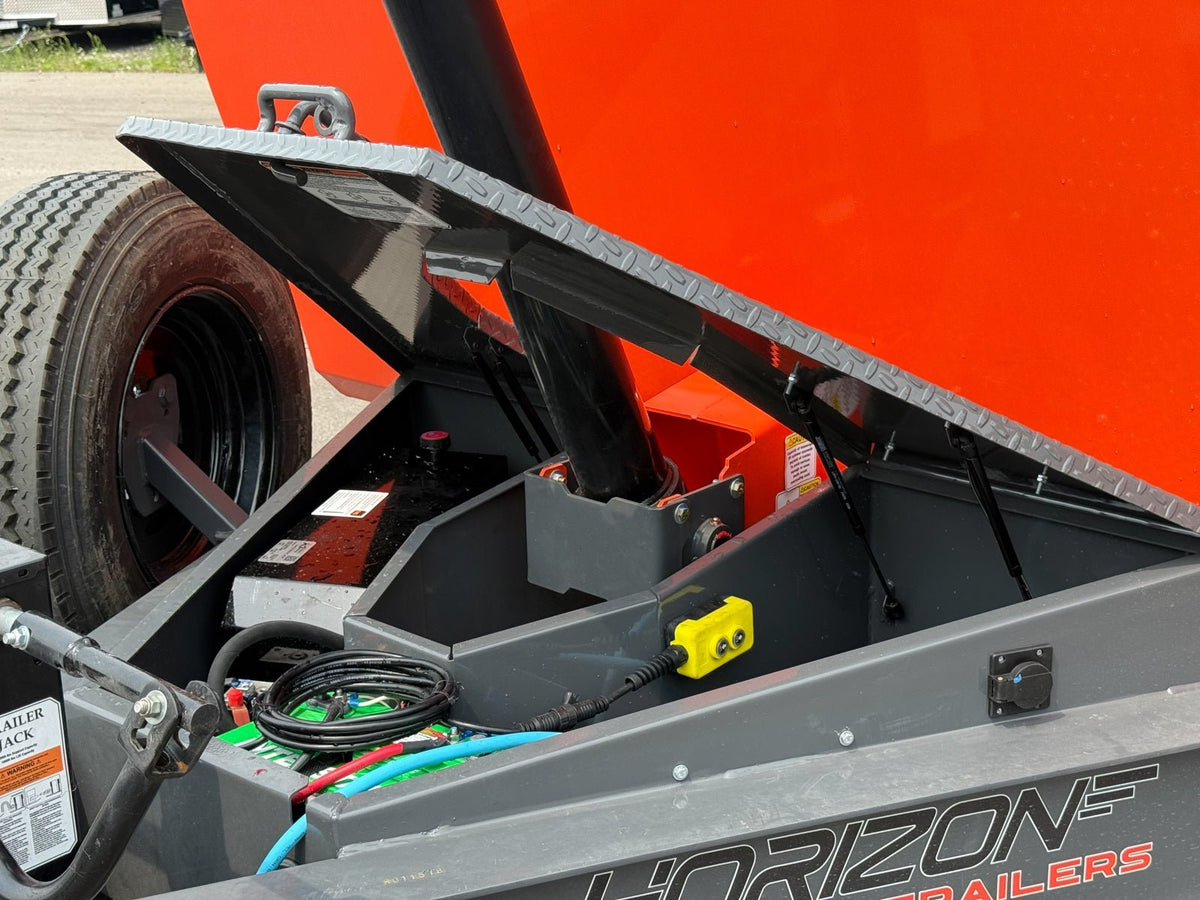 Horizon HZX Bumper Pull 10K Axle Dump Trailer