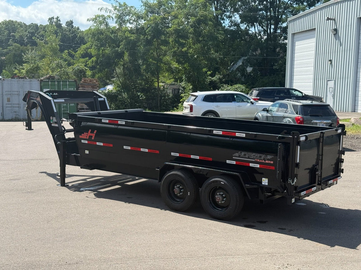 Horizon HZX Gooseneck 10K Axle Dump Trailer