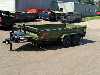 Horizon LZ7 Bumper Pull Lightweight Dump Trailer