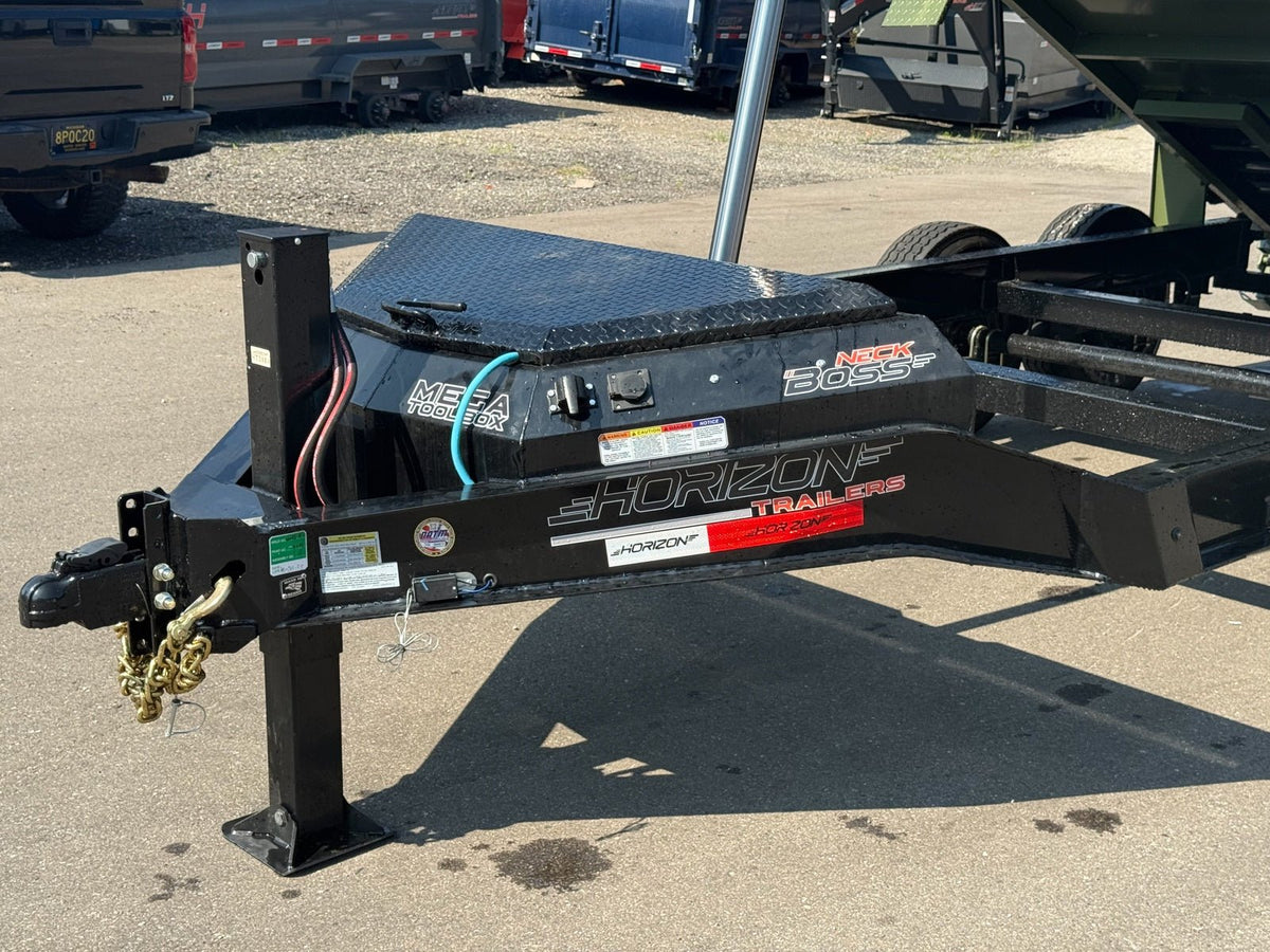 Horizon LZ7 Bumper Pull Lightweight Dump Trailer