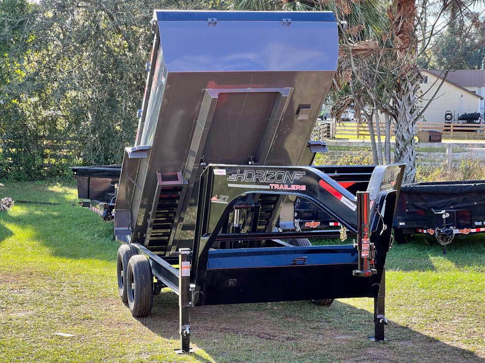 Horizon LZ7 Gooseneck Lightweight Dump Trailer