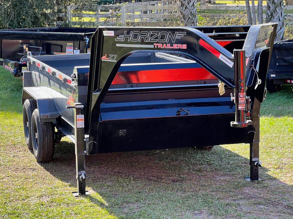 Horizon LZ7 Gooseneck Lightweight Dump Trailer