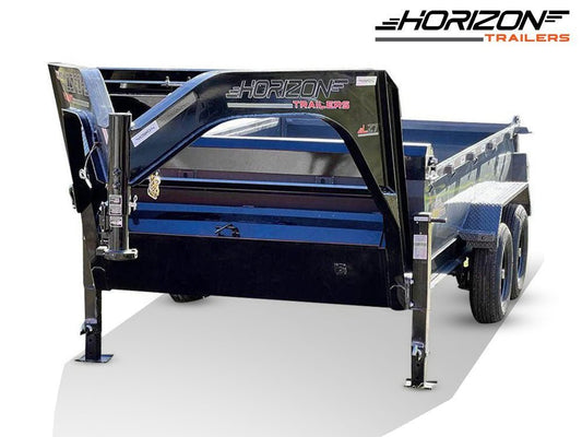 Horizon LZ7 Gooseneck Lightweight Dump Trailer