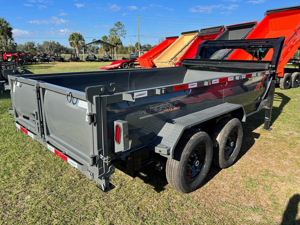 Horizon LZ7 Gooseneck Lightweight Dump Trailer