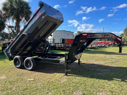 Horizon LZ7 Gooseneck Lightweight Dump Trailer