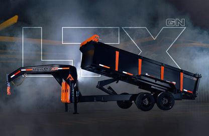 RawMaxx LTX Gooseneck 83in HD Low Pro Dump