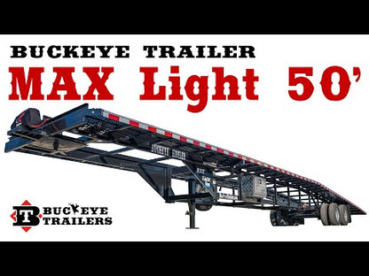 Buckeye Max Light 50' Low Profile 3-Car Hauler video