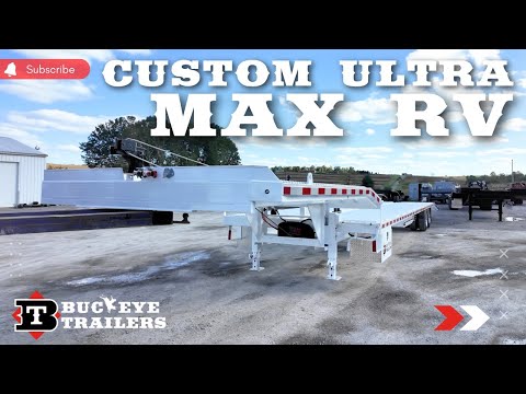 Buckeye Ultra Max SD 53' Step Deck Car/RV Hauler video