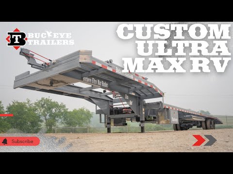 Buckeye Ultra Max SD 53' Step Deck Car/RV Hauler video