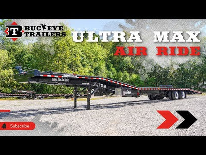 Buckeye Ultra Max SD 53' Air Ride Step Deck Car/RV Hauler video