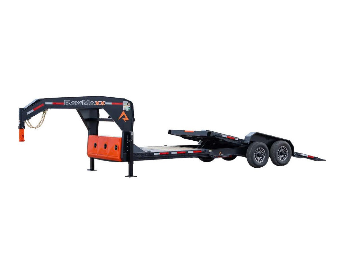 RawMaxx G7X Gooseneck 83" Gravity Tilt Trailer