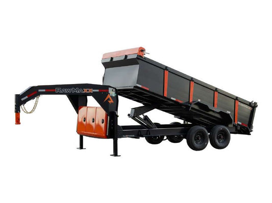 RawMaxx LPX Gooseneck 83" Low Pro Dump