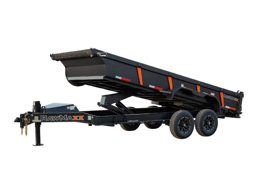 RawMaxx LPX Bumper Pull 83" Low Pro Dump
