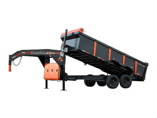 RawMaxx LPXT Gooseneck 83" Telescopic Dump