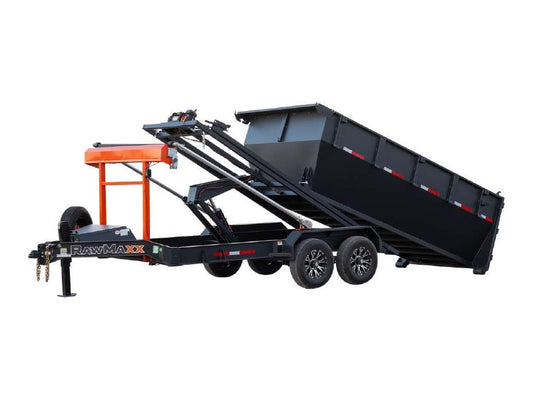 RawMaxx RDX Bumper Pull Roll Off Trailer