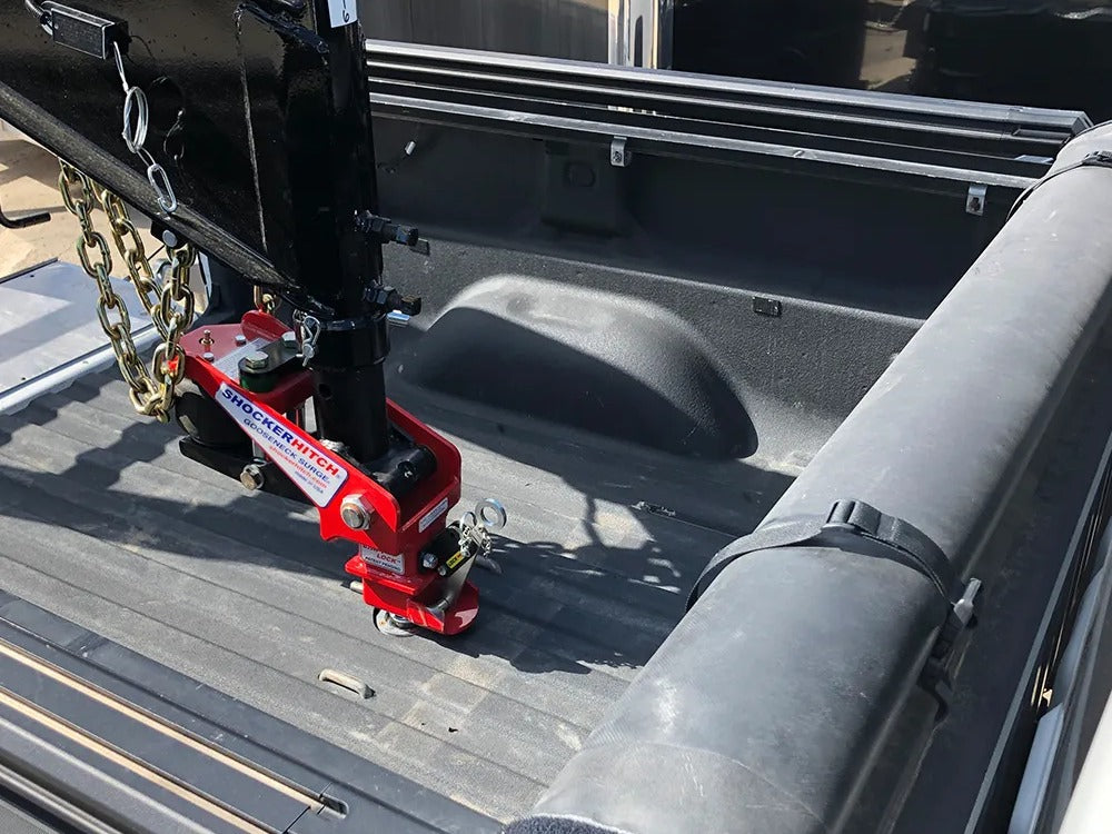 Gooseneck hitch rated up to 30000 lb