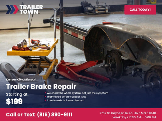 Trailer Brake Repair — Kansas City, MO