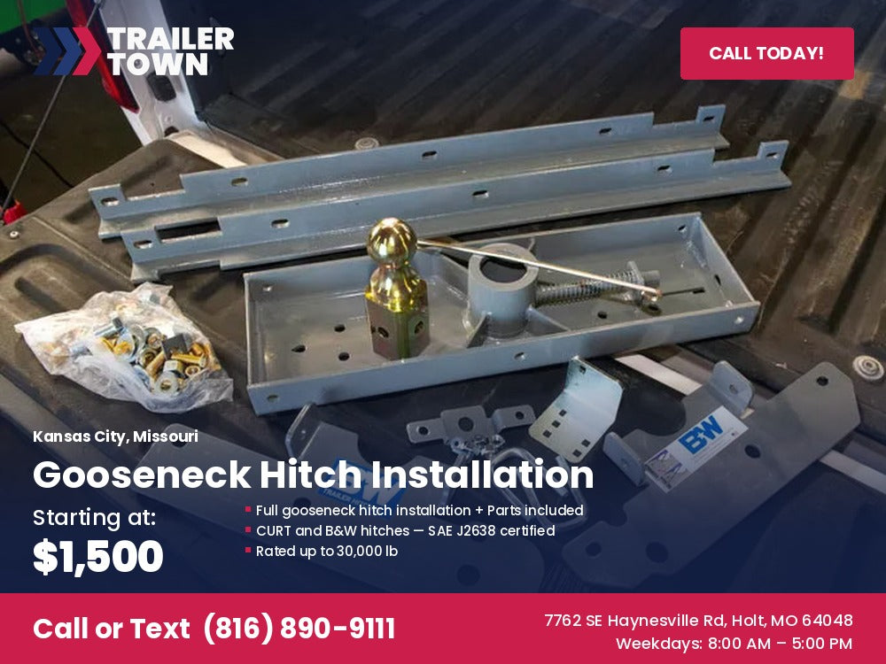 Gooseneck Hitch Installation — Kansas City, MO