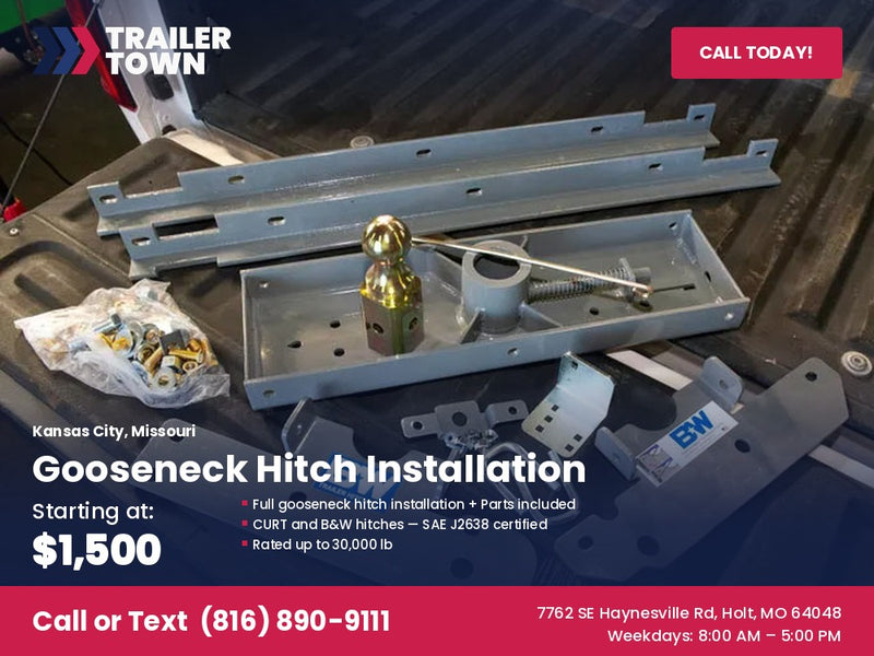 Gooseneck Hitch Installation — Kansas City, MO