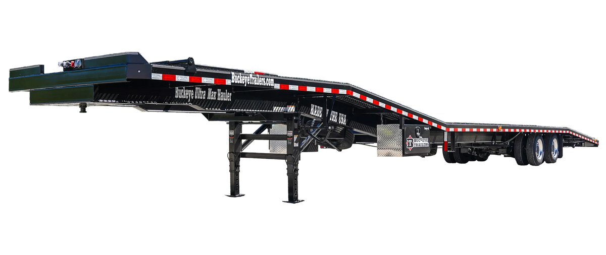 Buckeye Ultra Max SD 53' Air Ride Step Deck Car/RV Hauler